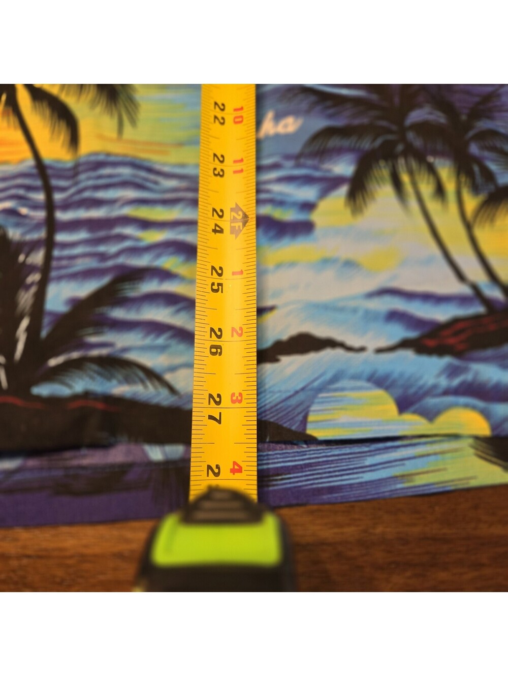 Royal Creations Hawaiian Shirt Mens Large Blue Sunset Luau Aloha - Picture 4 of 7
